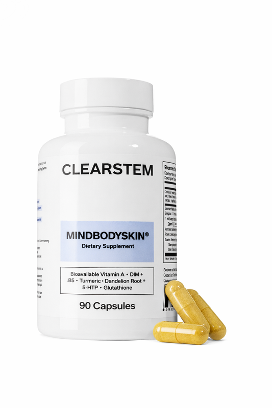 CLEARSTEM MINDBODYSKIN® | Apoyo Interno para Piel con Tendencia al Acné